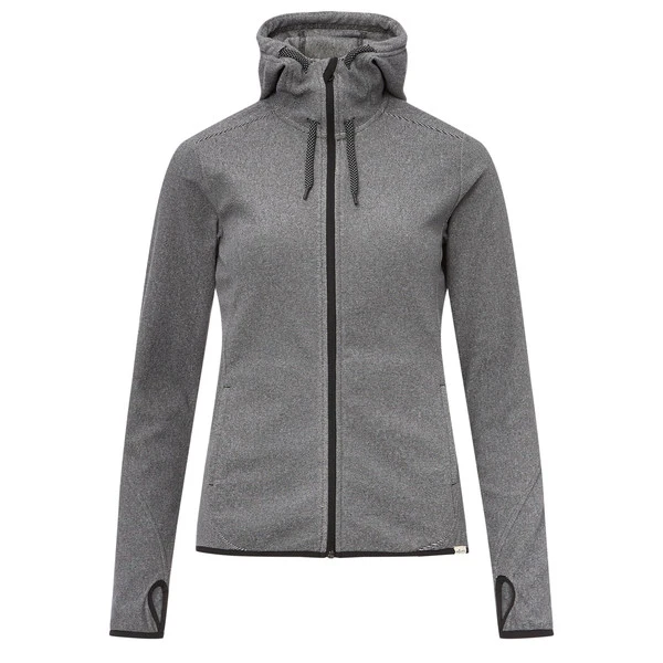 FRILUFTS STIERVA HOODED FLEECE JACKET Frauen - Fleecejacke Caviar 1 FRILUFTS STIERVA HOODED FLEECE JACKET Frauen - Fleecejacke Caviar