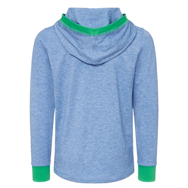 FRILUFTS BITONTO HOODED LONGSLEEVE Kinder - Funktionsshirt Nautical Blue 2 FRILUFTS BITONTO HOODED LONGSLEEVE Kinder - Funktionsshirt Nautical Blue – Bild 2