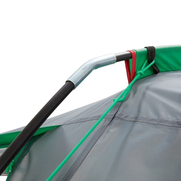 FRILUFTS GRASSHOLM 4 - Familienzelt Monument/ Bright Green 9 FRILUFTS GRASSHOLM 4 - Familienzelt Monument/ Bright Green – Bild 9