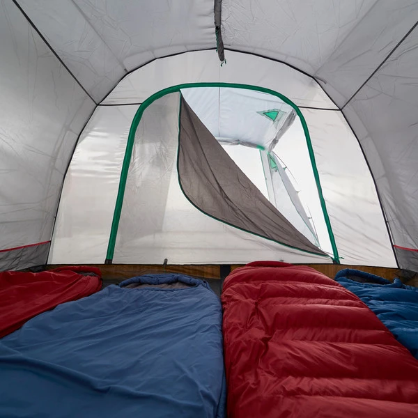 FRILUFTS GRASSHOLM 4 - Familienzelt Monument/ Bright Green 17 FRILUFTS GRASSHOLM 4 - Familienzelt Monument/ Bright Green – Bild 17