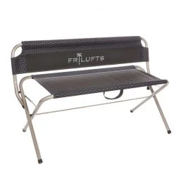 FRILUFTS MADRIGAL - Campingstuhl Grey Melange/signposts