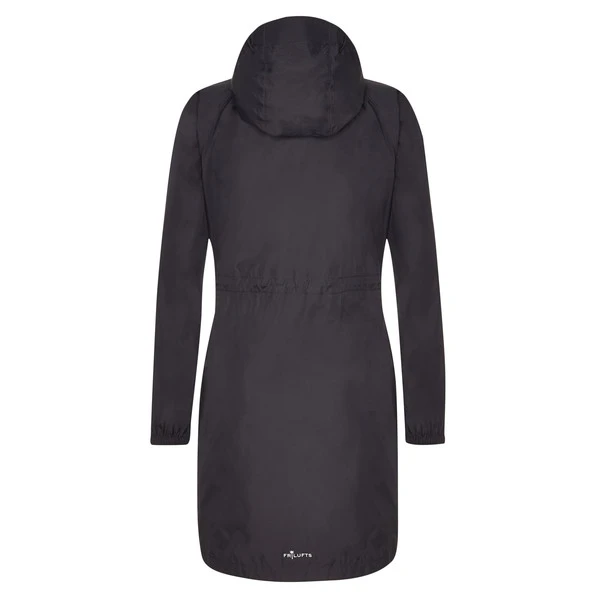 FRILUFTS LANGFOSS COAT Frauen - Regenmantel Caviar 2 FRILUFTS LANGFOSS COAT Frauen - Regenmantel Caviar – Bild 2