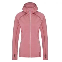 FRILUFTS OUSE HOODED FLEECE JACKET Frauen - Fleecejacke Nostalgia Rose