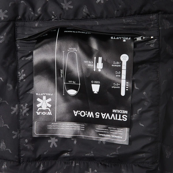 FRILUFTS STIVVA 5 W:O:A - Kunstfaserschlafsack Green/black 9 FRILUFTS STIVVA 5 W:O:A - Kunstfaserschlafsack Green/black – Bild 9