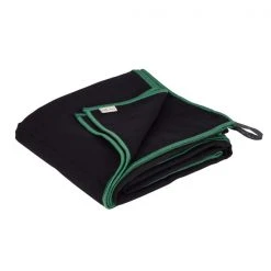 FRILUFTS MICROFIBRE TOWEL W:O:A - Reisehandtuch Green/black
