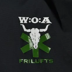 FRILUFTS HENGIFOSS RAIN PONCHO W:O:A Unisex - Regenponcho Caviar -Bekleidung Geschaft 5637877939 e hengifoss wacken rain poncho frilufts 24